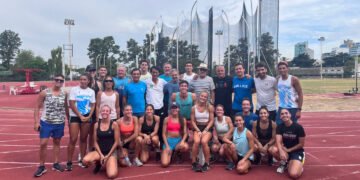 EL SELECCIONADO DE VELOCISTAS PARTICIPÓ DE UN CAMPUS DE ELITE