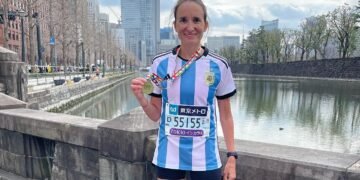 FLORENCIA ARMOA COMPLETÓ EL MARATÓN DE TOKYO
