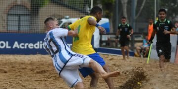 CON EL ESTADIO COLMADO, ARGENTINA SE CONSAGRÓ SUBCAMPEONA DE LA COPA AMÉRICA DE FÚTBOL PLAYA