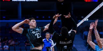 VNL: ARGENTINA CAYÓ ANTE ESLOVENIA EN EL DEBUT DE LA SEGUNDA SEMANA