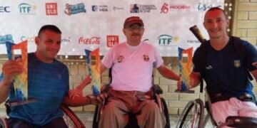 TENIS ADAPTADO: DOBLE TÍTULO PARA CASCO EN EL OPEN