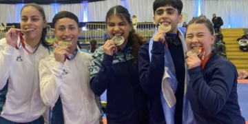 PANAMERICANO DE KARATE: OCHO MEDALLAS ALBICELESTES