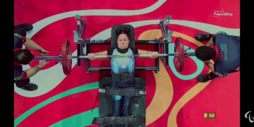 RÉCORD Y GRANDES ACTUACIONES EN EL MUNDIAL PARA-POWERLIFTING