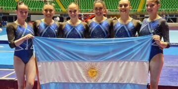 SUDAMERICANO DE GIMNASIA: PLATA PARA EL EQUIPO FEMENINO Y 3 MEDALLAS INDIVIDUALES PARA LA SELECCIÓN