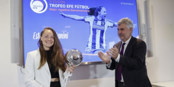 ESTEFANÍA BANINI FUE RECONOCIDA COMO LA MEJOR JUGADORA IBEROAMERICANA DEL 2023