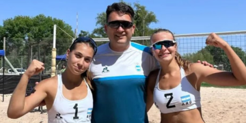 BEACH VOLLEY: SCHNIDRIG Y SANCER CAMPEONAS EN EL CIRCUITO SUDAMERICANO U19