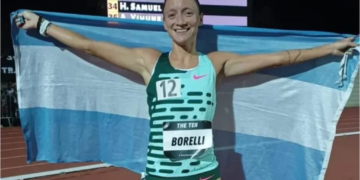 FLORENCIA BORELLI NUEVO RÉCORD SUDAMERICANO EN LOS 10.000M