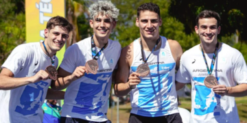 BRONCE PARA LA POSTA MASCULINA Y PLATA PARA CIAMPITTI EN EL CIERRE DEL IBEROAMERICANO