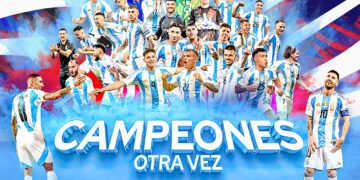 COPA AMÉRICA: ARGENTINA SE CONSAGRÓ BICAMPEONA