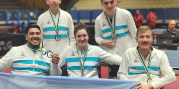 PARA TENIS DE MESA: 8 MEDALLAS ARGENTINAS EN ITALIA